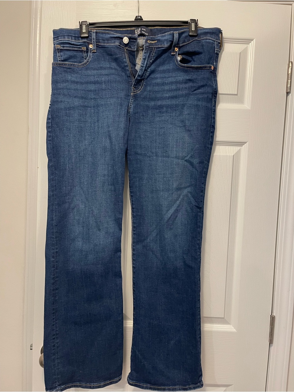 GAP Women's Dark Blue Flare Jeans